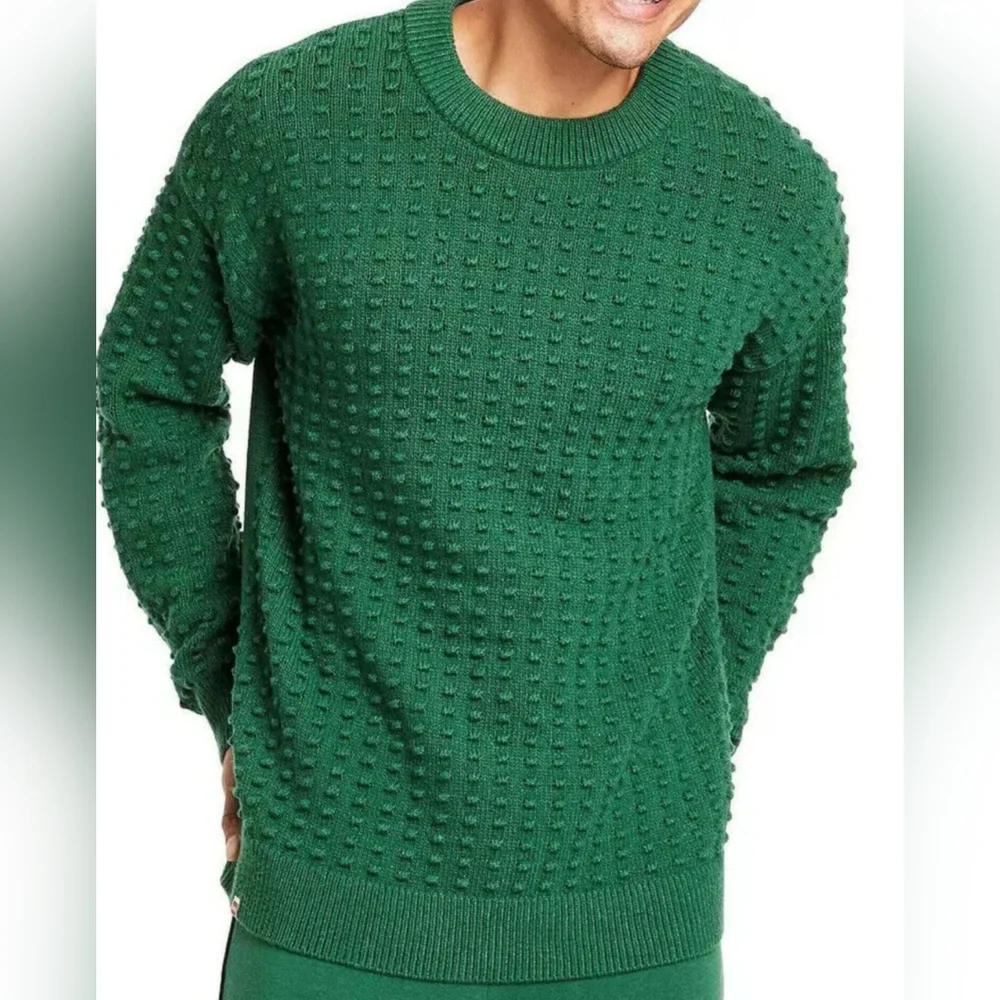 Men's Textured Sweater LEGO Collection x Target Green Medium